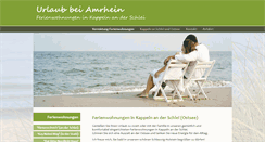 Desktop Screenshot of ostsee-kappeln.de
