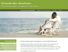 Tablet Screenshot of ostsee-kappeln.de